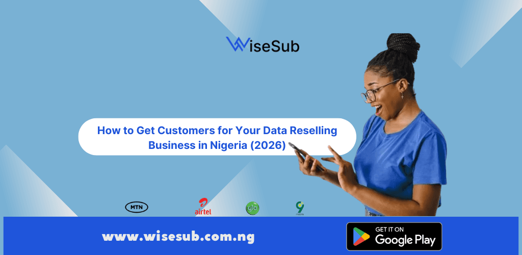 Data reseller in Nigeria getting customers through WhatsApp and social media marketing strategies